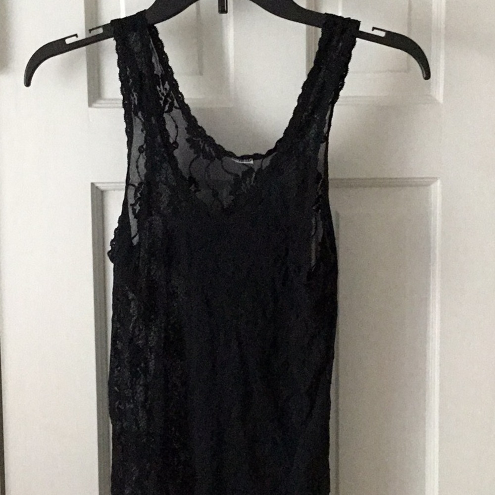 Lace see-through camisole